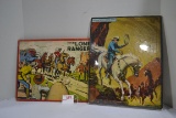 Pair of 1950s Lone Ranger Child's Puzzles
