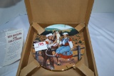 Roy Rogers and Dale Evans No. 0892C Decorative Plate in Original Box