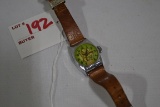 1950s Roy Rogers Leather Band Wrist Watch