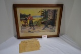 Vintage Framed Print 