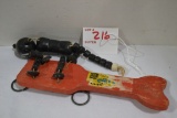 Vintage Fisher-Price Felix the Cat Wooden Pop-Up Finger Toys