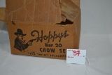 Vintage Hoppy's Bar 20 Chow Set w/Original Box