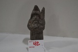 Cast Iron Santa Bank; 5-1/2