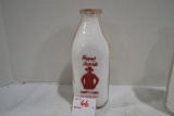 Hopalong Cassidy Milk Bottles w/Original Cardboard Tops; One Quart; Northland of Des Moines, IA