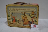 1950s Roy Rogers and Dale Evans Double R Bar Ranch Lunchbox w/Thermos; Has been used.