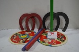 Vintage Roy Rogers Lucky Horse Shoe Game; Missing Some Parts