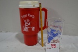 Roy Rogers Insulated Cup, Pencil, and Drinking Glass