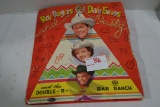 1950s Roy Rogers and Dale Evans Folder w/Paper Dolls with Large Assortment of Outfits by Whitman Pub