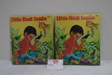Pair of Little Black Sambo Tell-A-Tale Storybooks by Whitman, Walt Disney Productions