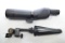 Browning 15x45x65 Spotting Scope w/Side Focus Knob, Tripod, Caps, Soft and Hard Case