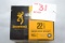 1 Box - Browning .22LR 40 gr. RN; 400 Rds./Box