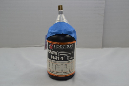 Hodgdon H414 Rifle Powder w/Funnel; 1 lb. Canister