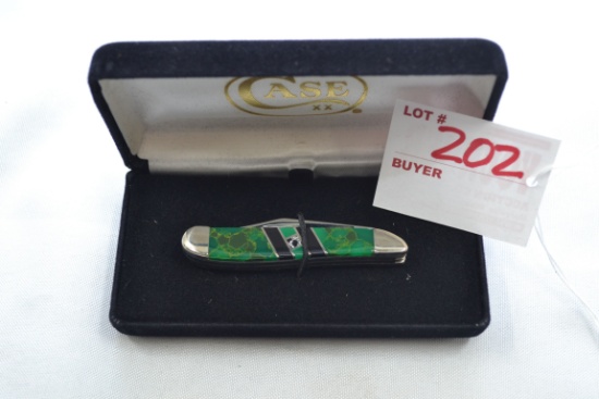 Case XX Handcrafted 2-Blade Folding Knife; NIB
