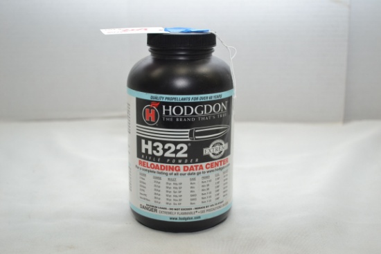 Hodgdon H322 Rifle Power; 1 lb. Canister