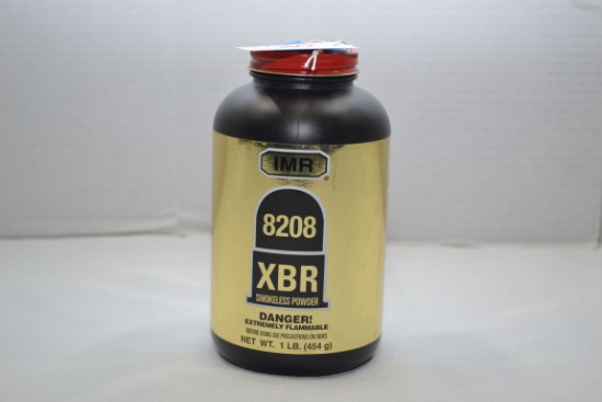 IMR 8208 XBR Smokeless Powder 1 lb. Canister