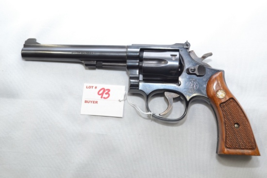 Smith & Wesson Model 48-4 .22 Mag. Cal. 6-Shot Revolver w/5-7/8" BBL, Adj. Sights, and Original Box