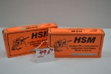 2 Boxes - HSM .22-250 Rem. Cal. 50 gr. Blitz King; 20 Rds./Box; 2xBID