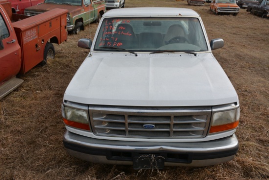 1996 Ford F-250 Diesel XLT 2WD Pickup w/AT, Power Stroke Turbo 7.3L Diesel Engine, AC, PS, PB, TITLE