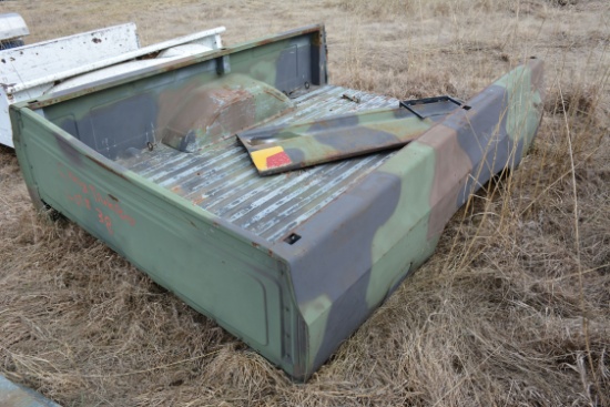 1978 Chevrolet Pickup Bed w/Tailgate BED ONLY; Left side bent.