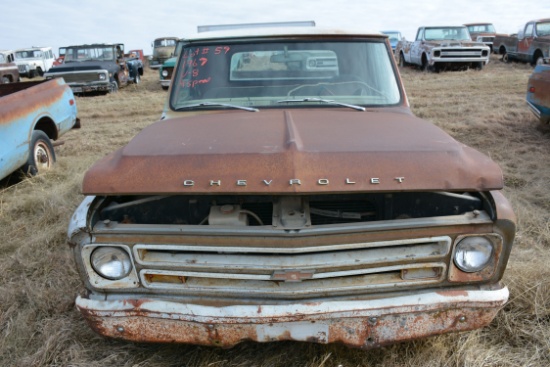 1967 Chevrolet Chevy 10 Pickup w/4-Speed Transmission and V8 Engine