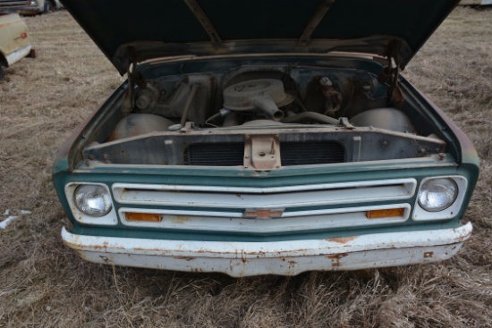 1967 Chevrolet 10 Pickup w/4-Speed Transmission and V8 Engine; Marked Falls City Water and Light Uni