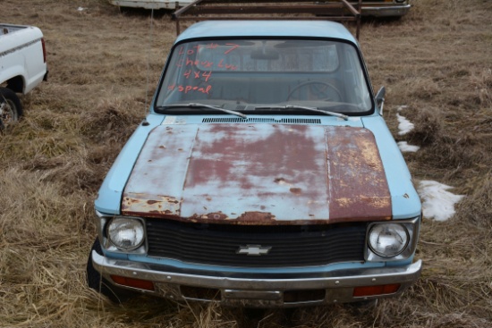 1980 Chevrolet Chevy Luv 4x4 Pickup w/4-Speed Transmission