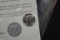1996-W Anniversary Dime w/Certificate