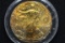 2015 American Silver Eagle; Gem+ Rainbow Toned in Capsule