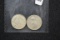 Pair of Canada Silver Dimes including 1961 and 1963