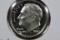 1990-S Dime Proof; Gem+ D-Cam