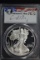 2006-W American Silver Eagle; PR-69 Edmund C. Moy Signed PCGS Slab
