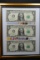 Group of 3 - Consecutive 2017 Two Dollar Star Notes; Crisp