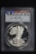 1986 American Silver Eagle Proof; PR-69 D-Cam Edmund C. Moy Signed PCGS