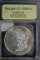 1884-S Morgan Silver Dollar; MS-62 PL; Key Date
