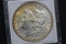 1897 Morgan Silver Dollar; BU+ Light Tone
