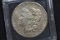 1901-O Morgan Silver Dollar; BU+ Toned Obv.