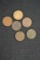 Group of 6 - Indian Head Cents 1900-1905