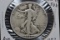 1947 Walking Liberty Half Dollar; Circ.