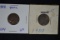 Pair of Indian Head Cents including 1898 and 1900