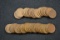 1 Lot of 50 Wheat Pennies