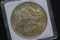 1881-O Morgan Silver Dollar; Toned BU