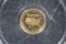 24k Gold Mini One Dollar 225th U.S.A. Anniversary 2012 Cook Islands