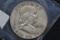 1958 Franklin Silver Half Dollar ; Circ.