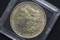 1887 Morgan Silver Dollar; Toned BU (in case)