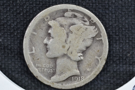 1918-S Mercury Dime