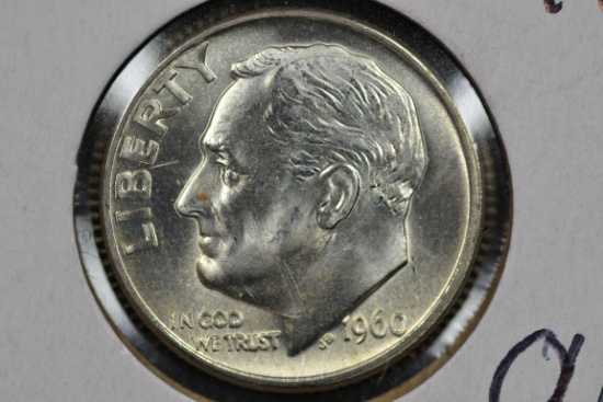 1960-D Dime 90% Silver; BU