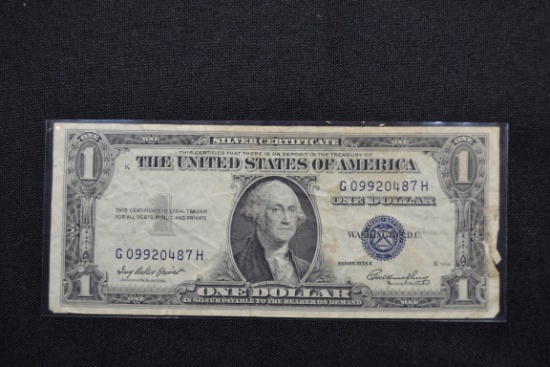 1935 One Dollar Silver Certificate
