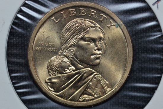2019 Sacagawea Dollar "Indians in Space"; Low Mintage