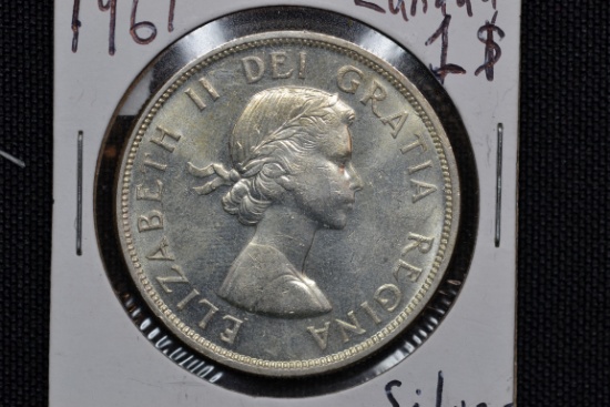 1961 Canada Silver Dollar