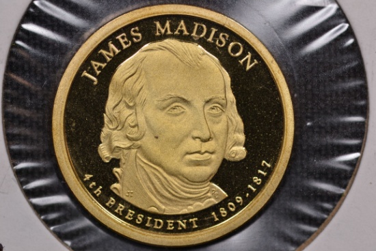 2007-S One Dollar Madison Proof; Gem+ Cameo
